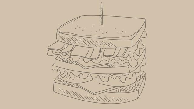 L'histoire du club sandwich remonte à loin. [Fotolia - topvectors]