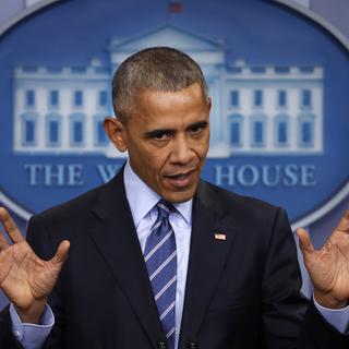 Barack Obama a promis des sanctions contre la Russie pour les piratages qui ont touché la présidentielle aux Etats-Unis. [Pablo Martinez Monsivais]