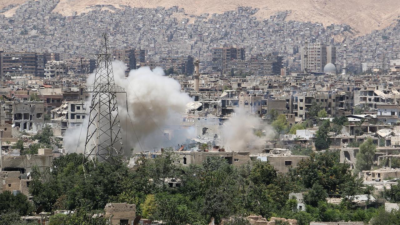 Vue sur la ville de Damas (image d'illustration). [AFP - Muhammed Khair/Anadolu Agency]