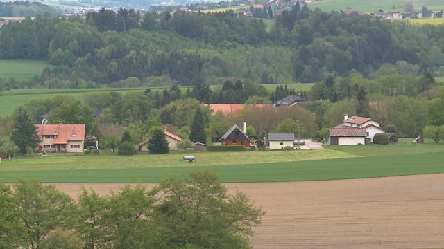 Terres agricoles dans le canton de Vaud. [RTS]