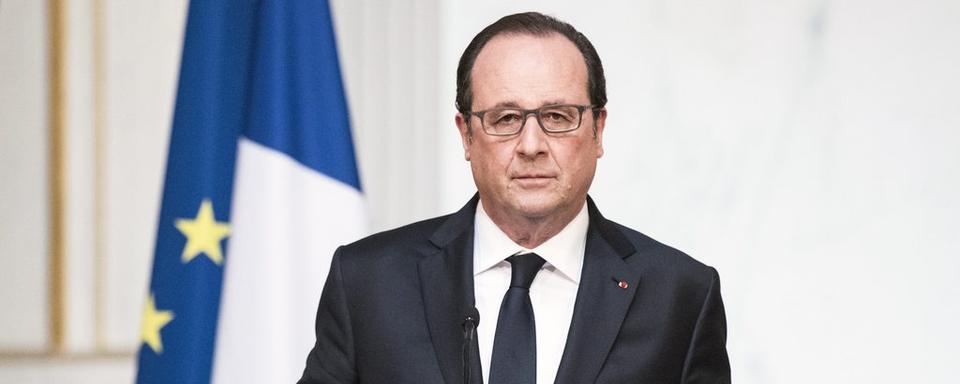 François Hollande a pris la parole après l'annonce du Brexit. [EPA/Keystone - Etienne Laurent]