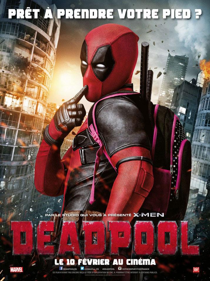 L'affiche du film "Deadpool".