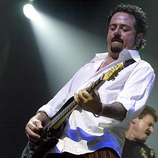 Steve Lukather, guitariste de Toto. [Keystone - Franco Greco]