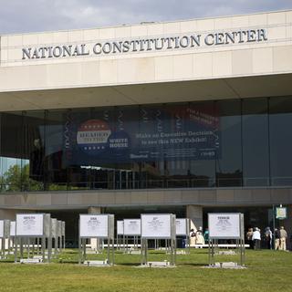 Le Centre national de la Constitution à Philadelphie. [AFP - Richard Cummins - Robert Harding Premium]