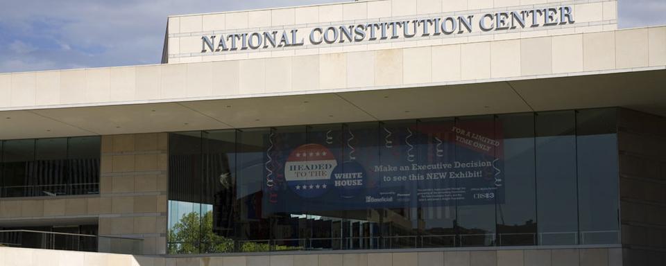 Le Centre national de la Constitution à Philadelphie. [AFP - Richard Cummins - Robert Harding Premium]