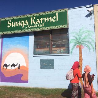 Le souk Karmel, l'un des principaux malls somaliens au Minnesota. [RTS - Alexandre Habay]