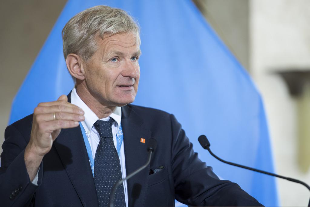 Jan Egeland. [Keystone - Martial Trezzini]