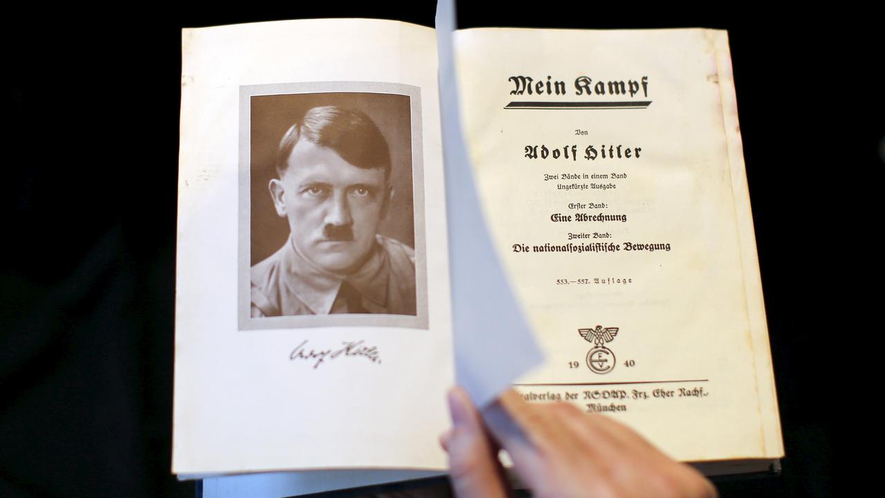 Une copie de "Mein Kampf" datant de 1940. [Fabrizio Bensch]