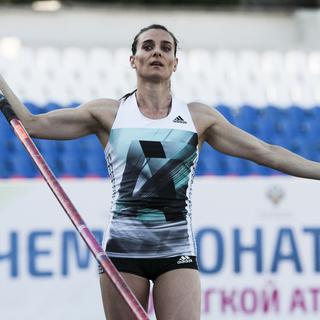 La grande star de la perche Yelena Isinbayeva n'ira donc pas à Rio, à moins d'un nouveau retournement de situation. [Nikolai Alexandrov]