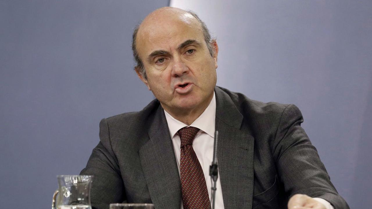 Le ministre espagnol de l'Economie Luis de Guindo. [EPA/Keystone - Angel Diaz]