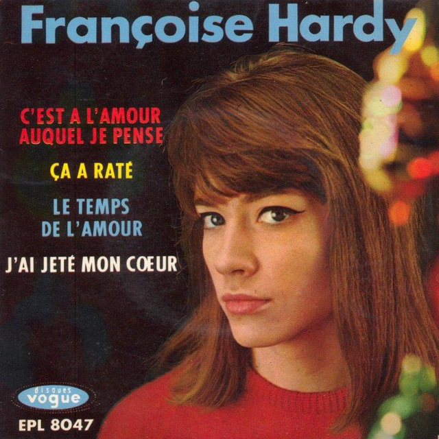 Françoise Hardy - Le temps de l'amour. [Vogue]