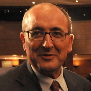 Daniel Ben-Simon, ancien député travailliste israélien, proche de Shimon Peres. [afp - Abdelhak Senna]