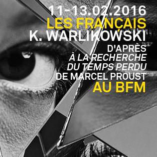 L'affiche du spectacle "Les Français" de Krzysztof Warlikowski. [facebook.com/comedie.degeneve]