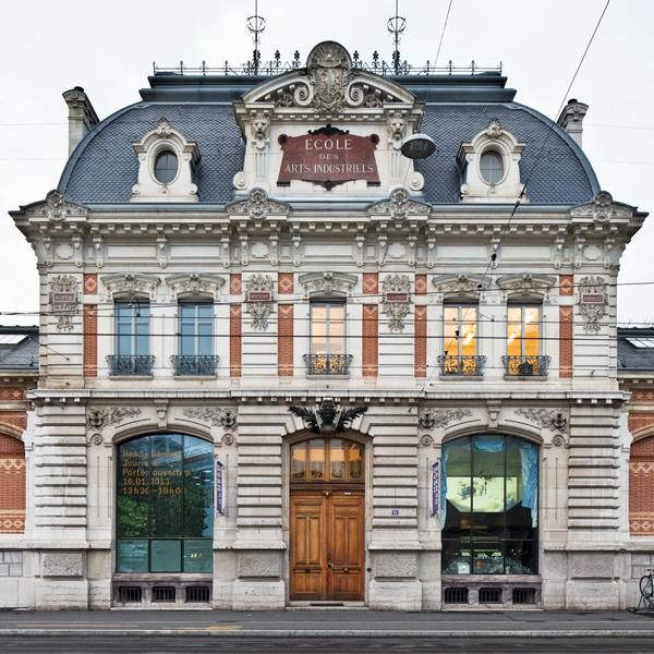 Le bâtiment de la HEAD à Genève. [http://www.schafftersahli.com/]