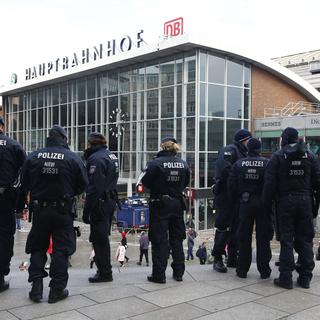 La gare de Cologne, où ont eu lieu la majorité des agressions du Nouvel An 2016. [Wolfgang Rattay]