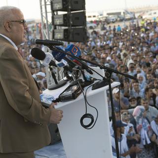 Le Premier ministre marocain, également secrétaire général du parti islamo-conservateur (PJD). [AFP - Fadel Senna]