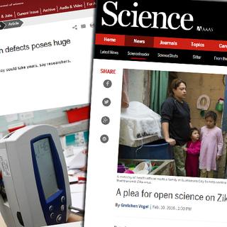 Nature et Science sont deux revues à avoir signé la déclaration pour rendre publiques les données sur le virus Zika.