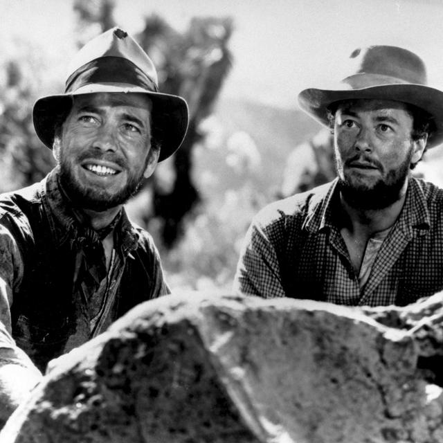 Hunphrey Bogart et Tim Holt dans "Le trésor de la Sierra Madre" de John Huston (1947). [AFP - Collection Cinema]