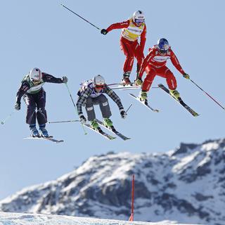 Skicross Val Thorens [Keystone - Laurent Cipriani]