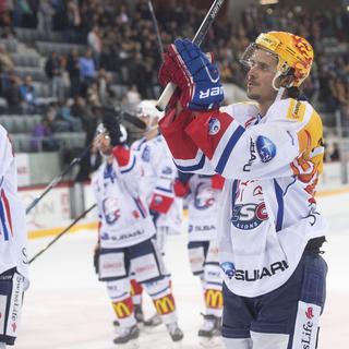 Le HC Bienne surprend cette saison. [Keystone - Marcel Bieri]