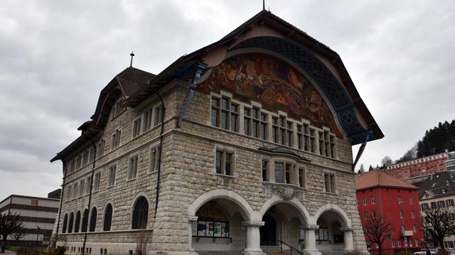 L'Hôtel de Ville du Locle. [RTS - Gaël Klein]