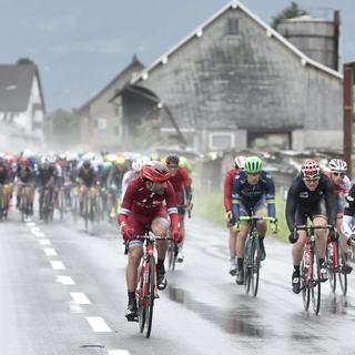 La 6e étape du Tour de Suisse de Weesen à Amden, le 16 juin 2016. [Keystone - Gian Ehrenzeller]