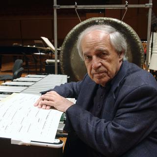 Le chef d'orchestre Pierre Boulez. [Farabola/Leemage/AFP - Musacchio]