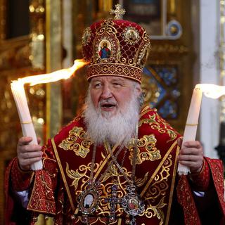 Le patriarche Cyrille de Moscou. [Keystone - Maxim Shipenkov]