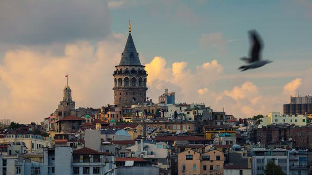 La tour de Galata dans la vieille ville d'Istanbul. [Fotolia - Dudarev Mikhail]