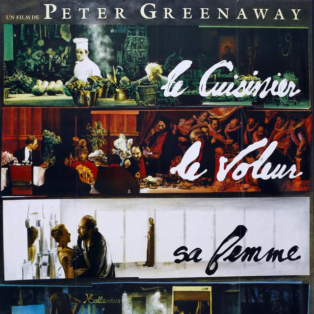 L'affiche du film "Le Cuisinier, le voleur, sa femme et son amant" de Peter Greenaway. [Allarts/Elsevier-Vendex Film Beheer]