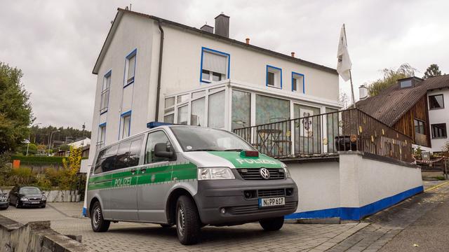 La maison du membre des "Reichsbürger" qui a tué un policier par balle. [AFP - Nicolas Armer - dpa]