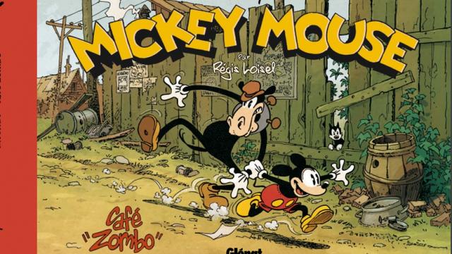 Couverture de la BD "Mickey Mouse. Café Zombo". [Editions Glénat]