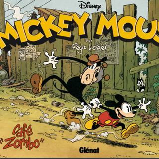 Couverture de la BD "Mickey Mouse. Café Zombo". [Editions Glénat]
