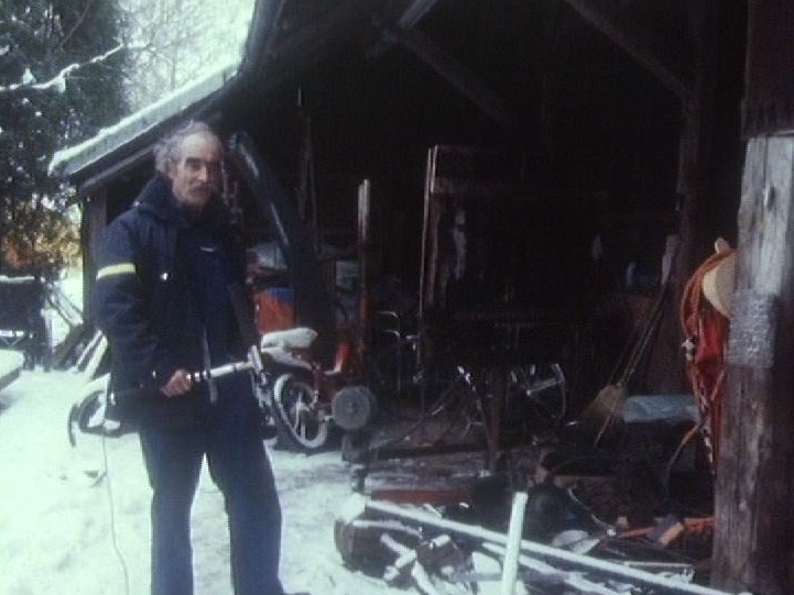 Jean Tinguely en 1987. [RTS]