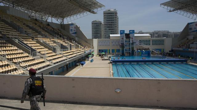 Le Centre aquatique du Parc olympique de Rio. [AP/Keystone - Leo Correa]