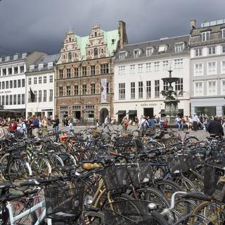 Copenhague, l'une des villes européennes du vélo. [AFP - Marco Cristofori / Robert Harding Premium]