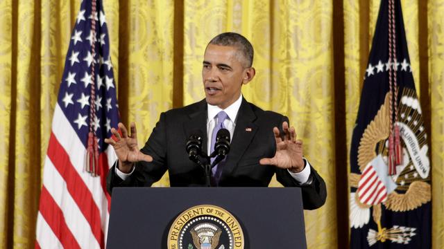 Le Président américain Barack Obama. [AP Photo/Pablo Martinez Monsivais]