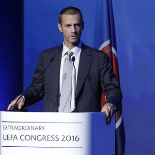 Aleksander Ceferin est le nouveau patron de l'UEFA. [AP/Keystone - Thanassis Stavrakis]