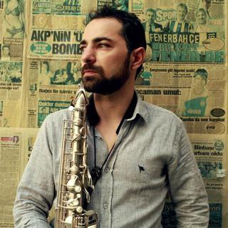 Le saxophoniste syrien Basel Rajoub. [DR - Carlos Casas]