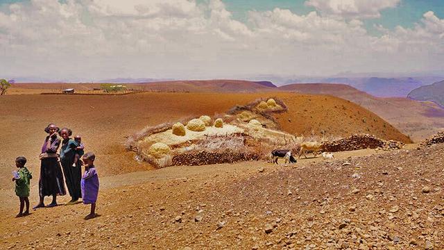 Nouvelle sécheresse en Ethiopie. [Yves Magat]