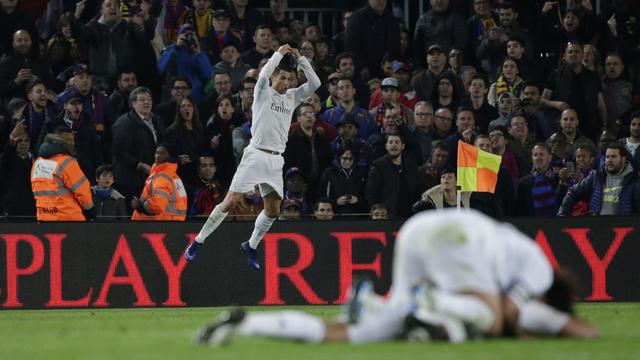 Ronaldo a offert la victoire aux Madrilènes à la 85e minute. [Keystone - Emilio Morenatti]