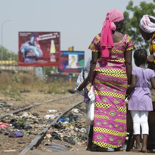 Les habitants de Bamako s'insurgent contre la gestion catastrophique des déchets. [AFP - John MacDougall]
