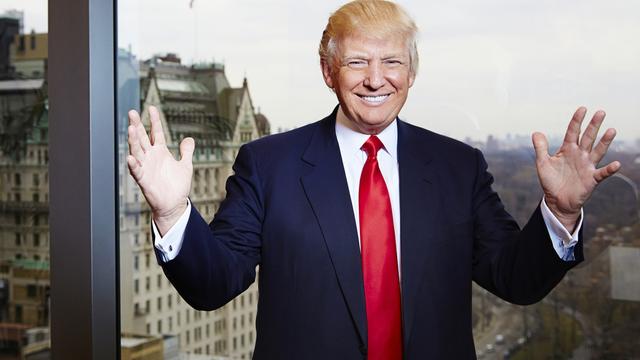 Donald Trump dans son bureau de la Trump Tower, à New York, en 2013.