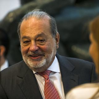Le milliardaire mexicain Carlos Slim. [AP Photo/Keystone - Nick Wagner]