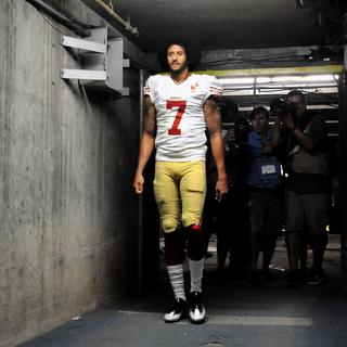 Le quarterback des San Francisco 49ers Colin Kaepernick. [USA Today Sports/Reuters - Orlando Ramirez]