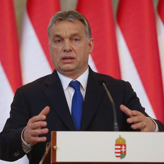 Le Premier ministre hongrois Viktor Orban. [Reuters - Laszlo Balogh]