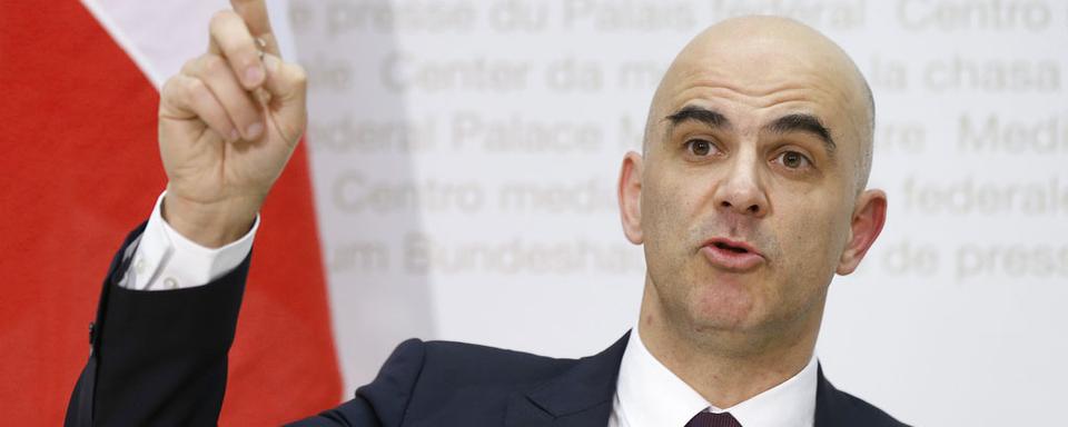 Le Dialogue culturel national rejoint le programme de la Confédération, dit Alain Berset. [Keystone - Peter Klaunzer]