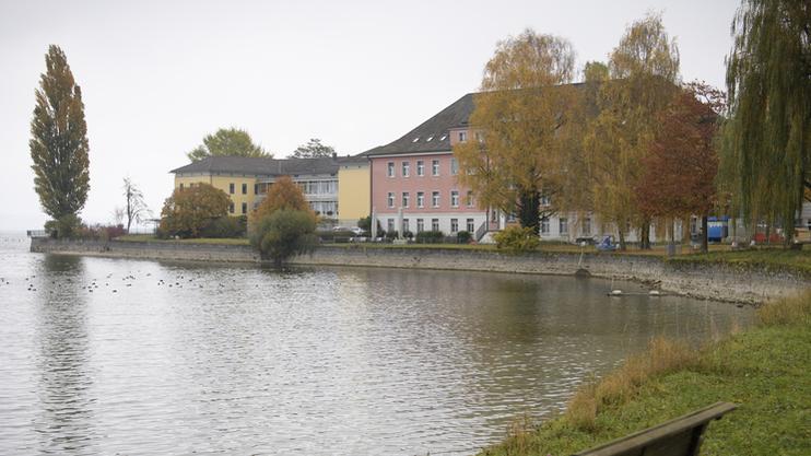 La clinique de Münsterlingen, au bord du lac de Constance. [Keystone - Gian Ehrenzeller]