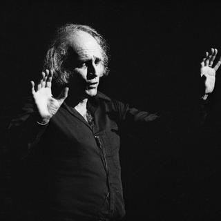 Léo Ferré - 1976. [AFP - P.Ullmann]