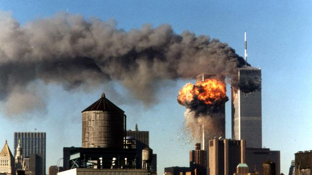 Les deux tours du World Trade Center de New York le 11 septembre 2001. [STR New / Reuters]